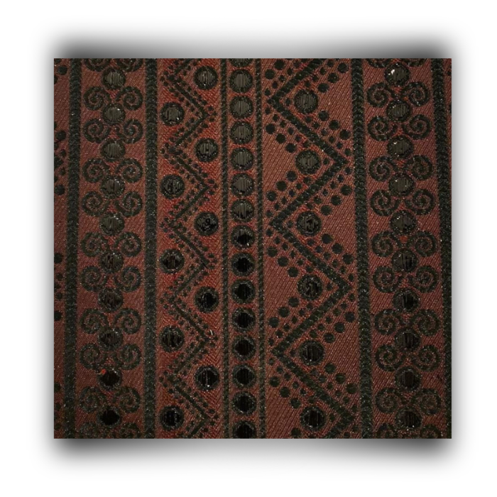 EMB 10 9mm (Embose -40 Inch) Per Yard